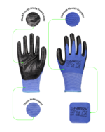 SHARX® XGRIP-301 – Heavy-Duty Crinkle Grip with Industrial Durability. - Image 2