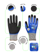 SHARX® XCUT-510 – Advanced Cut Protection with Reinforced Durability. Heavy-Duty Cut Level D Protection. - Image 2