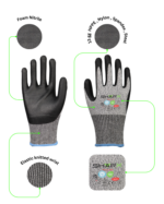 SHARX® XCUT-330 – Cut Level C – Precision Protection with Superior Grip - Image 2